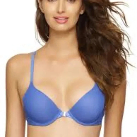 38DDD Unveiled Felina Beautiful Love Front‎ Close Bra Blue NWT - Picture 9 of 11